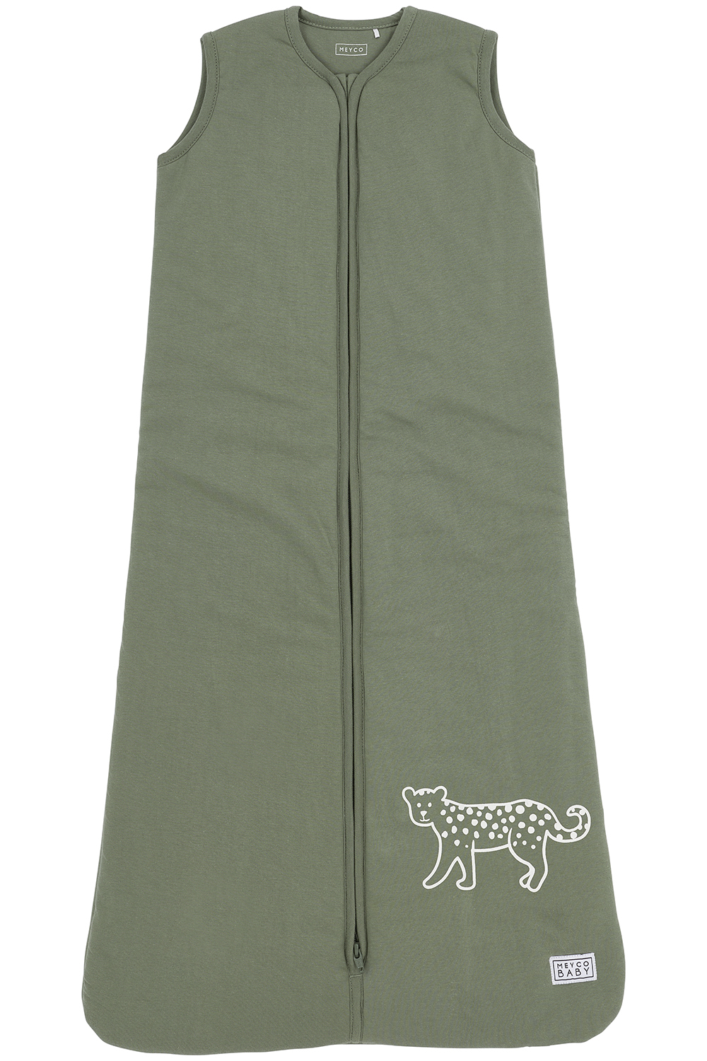 Baby slaapzak gevoerd 2-pack Cheetah - forest green - 70cm - 2.0 TOG