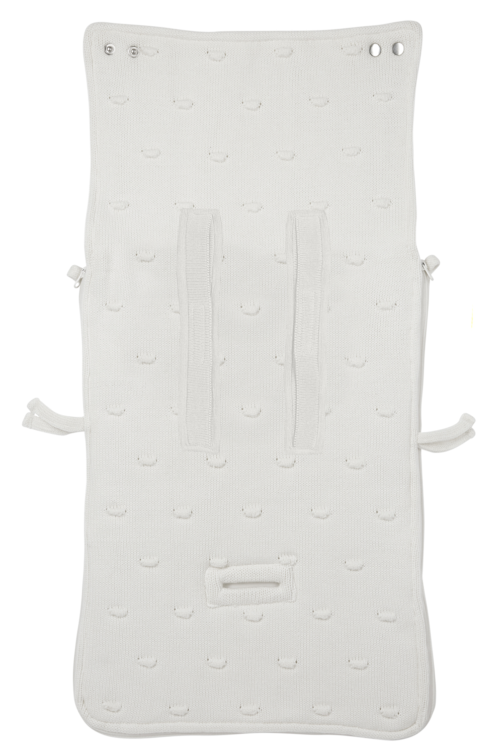 Footmuff Knots - offwhite - 40x82cm