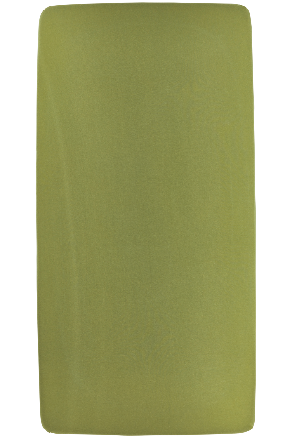 Hoeslaken juniorbed Uni - avocado - 70x140/150cm
