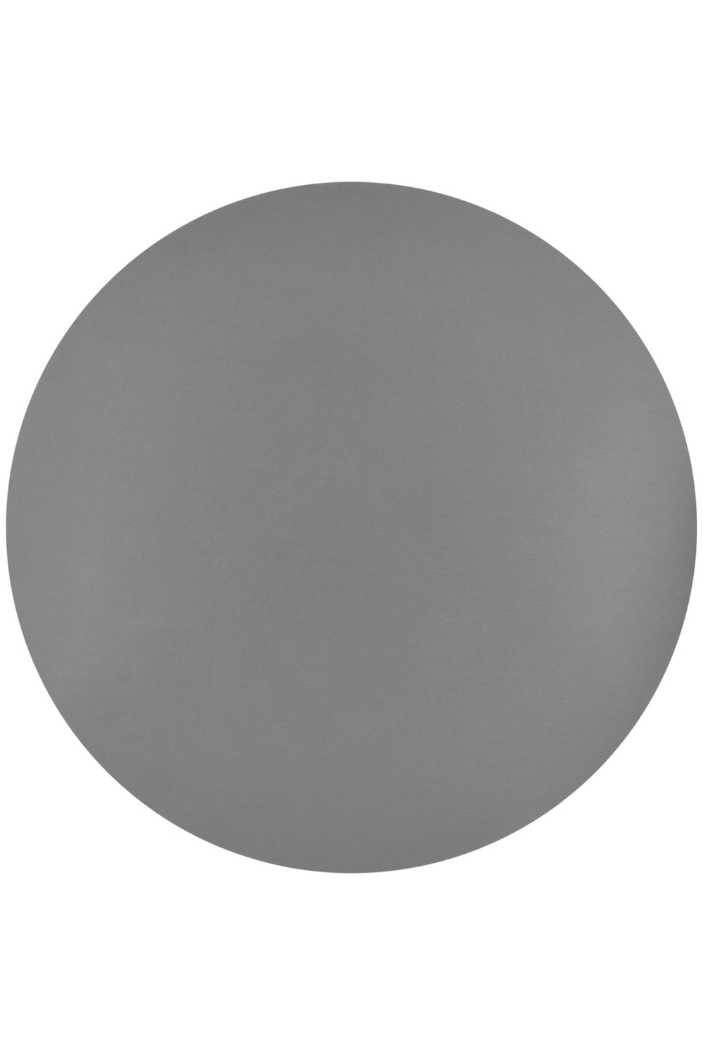 Hoeslaken boxmatras Uni - grey - Rond 90/95cm