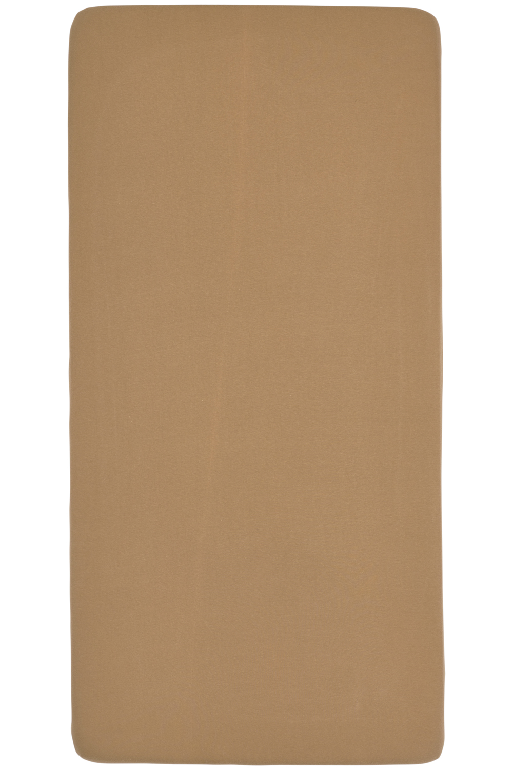 Hoeslaken wieg Uni - toffee - 40x80/90cm
