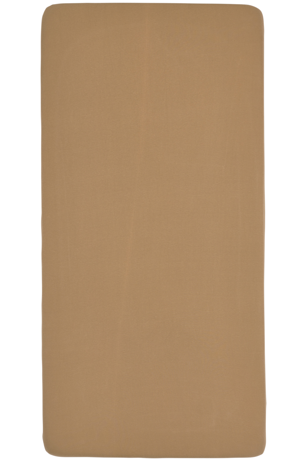 Hoeslaken wieg Uni - toffee - 40x80/90cm
