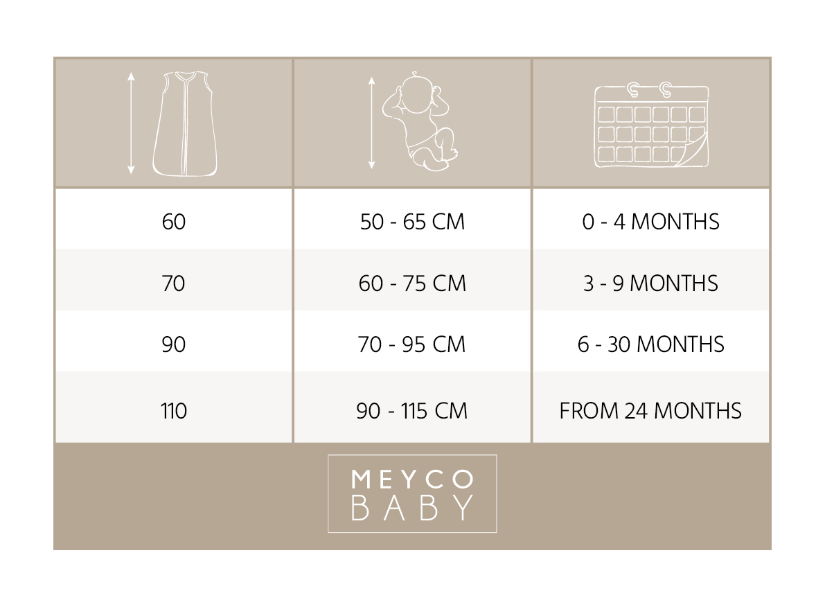 Schlafsack Stains - neutral - 60cm - 0.3 TOG