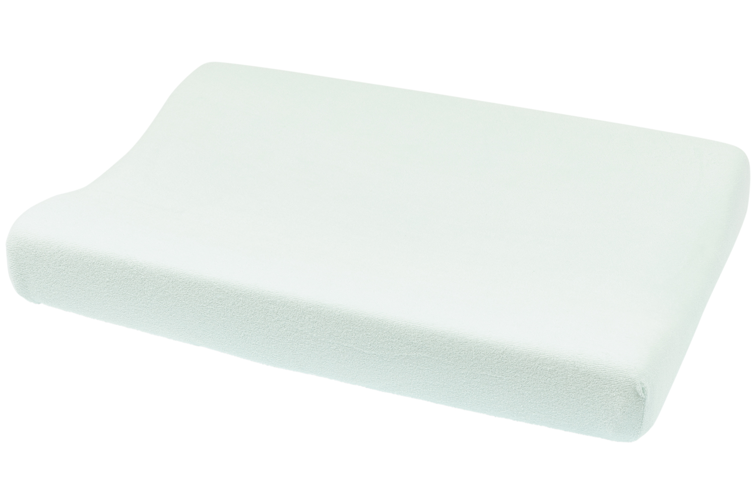 Aankleedkussenhoes badstof Uni - light blue - 50x70cm