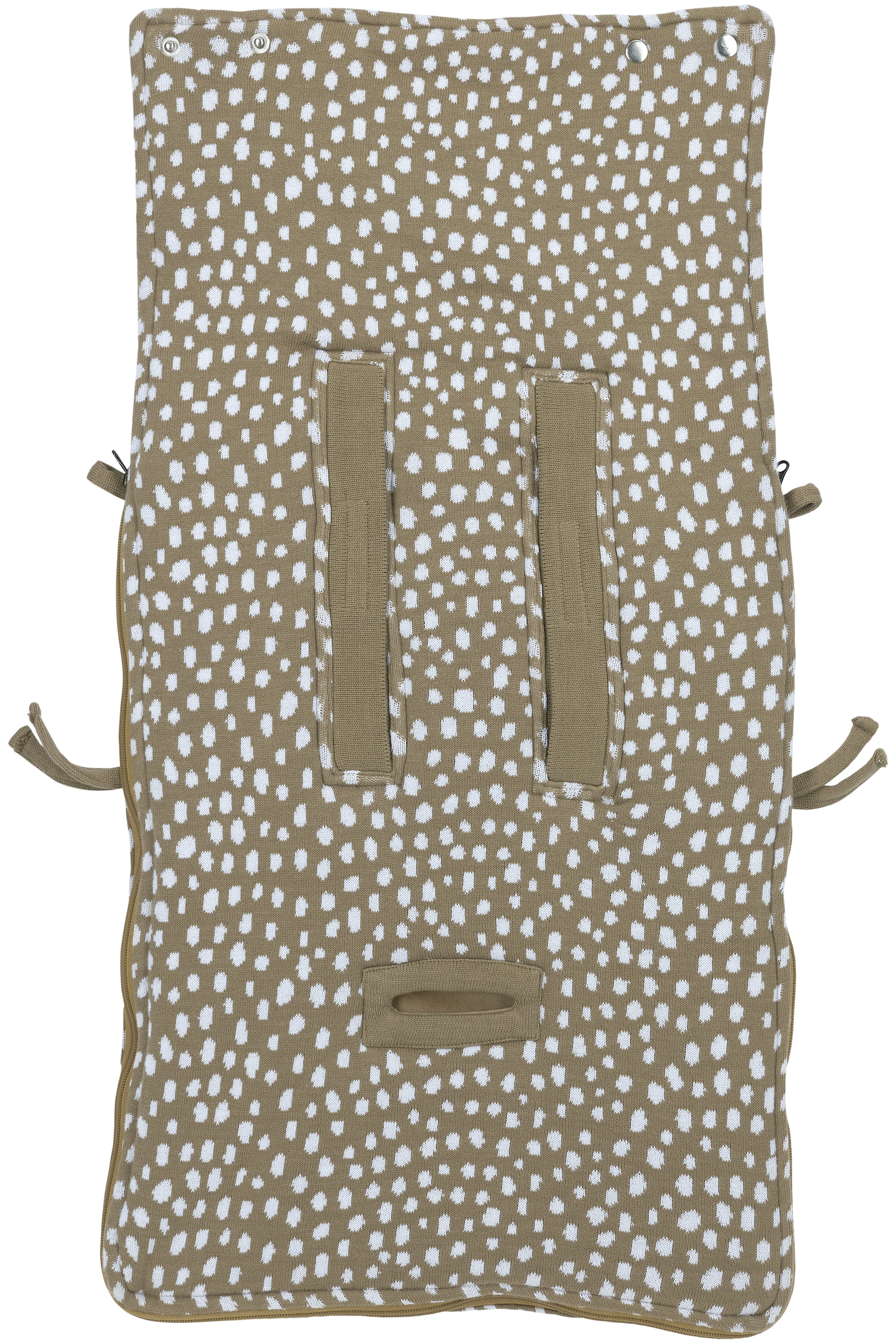 Voetenzak Cheetah - taupe - 40x82cm