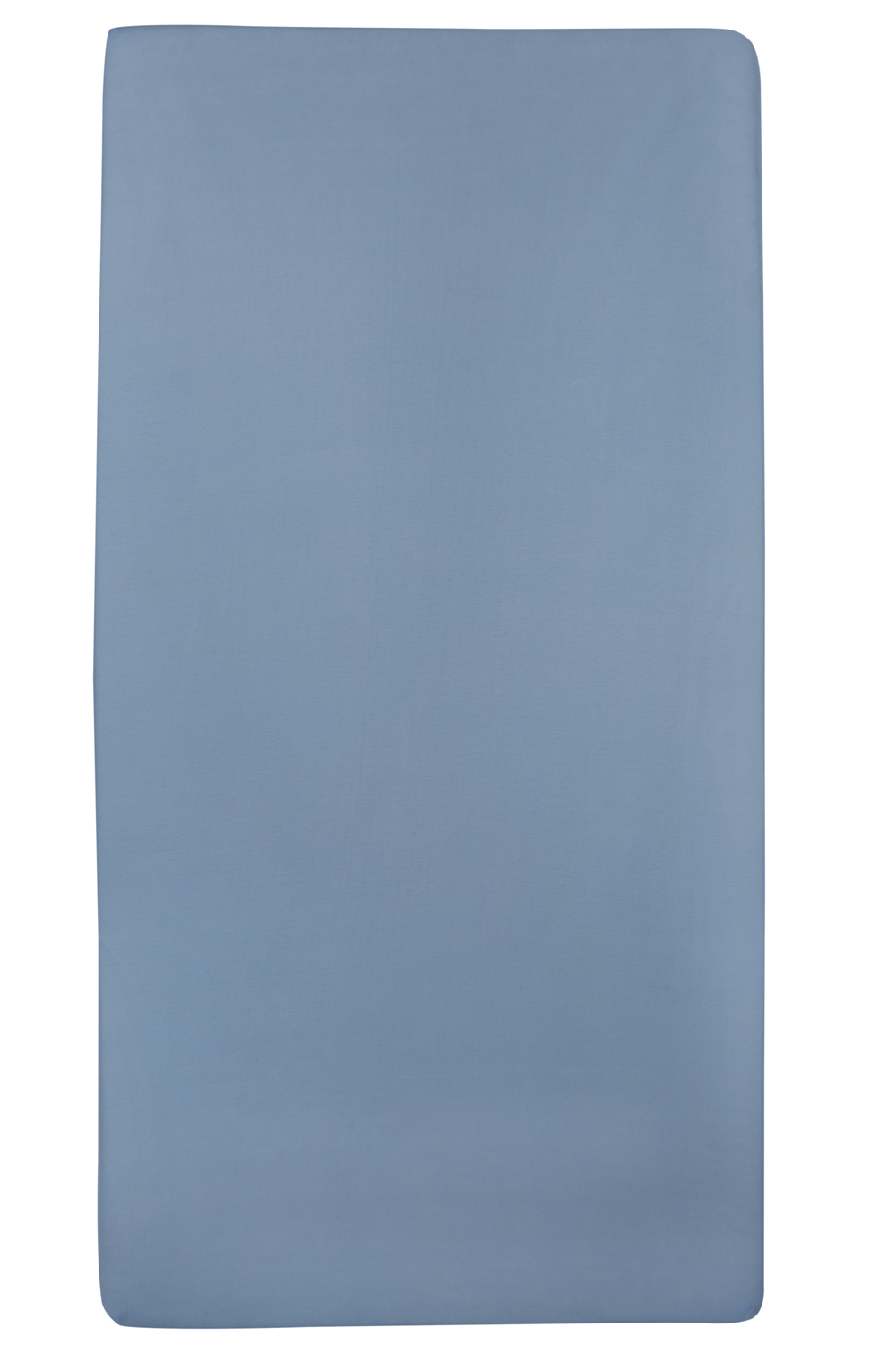 Hoeslaken wieg Uni - jeans - 40x80/90cm