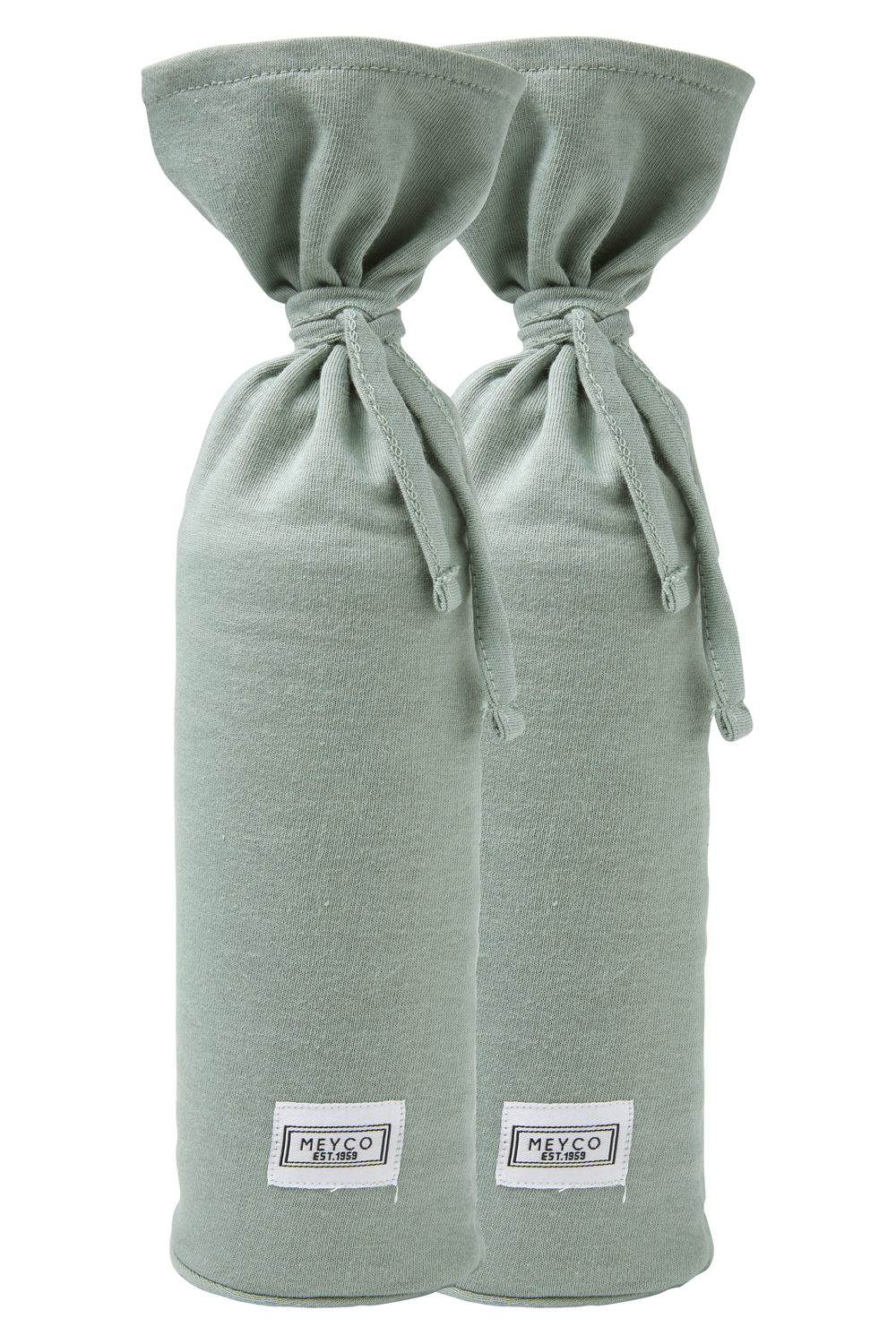 Kruikenzak Basic Jersey 2-Pack - Stone Green - 13xh35cm