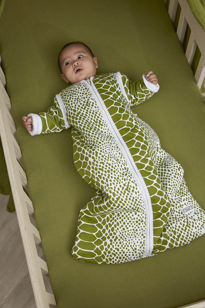 Hoeslaken juniorbed Uni - avocado - 70x140/150cm