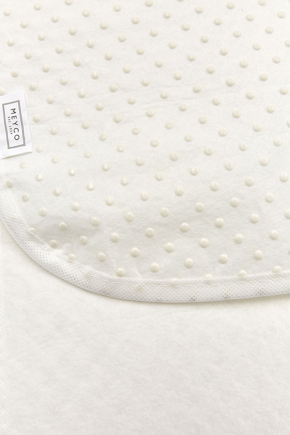 Non-slip mattress pad cot bed - white - 60x120cm