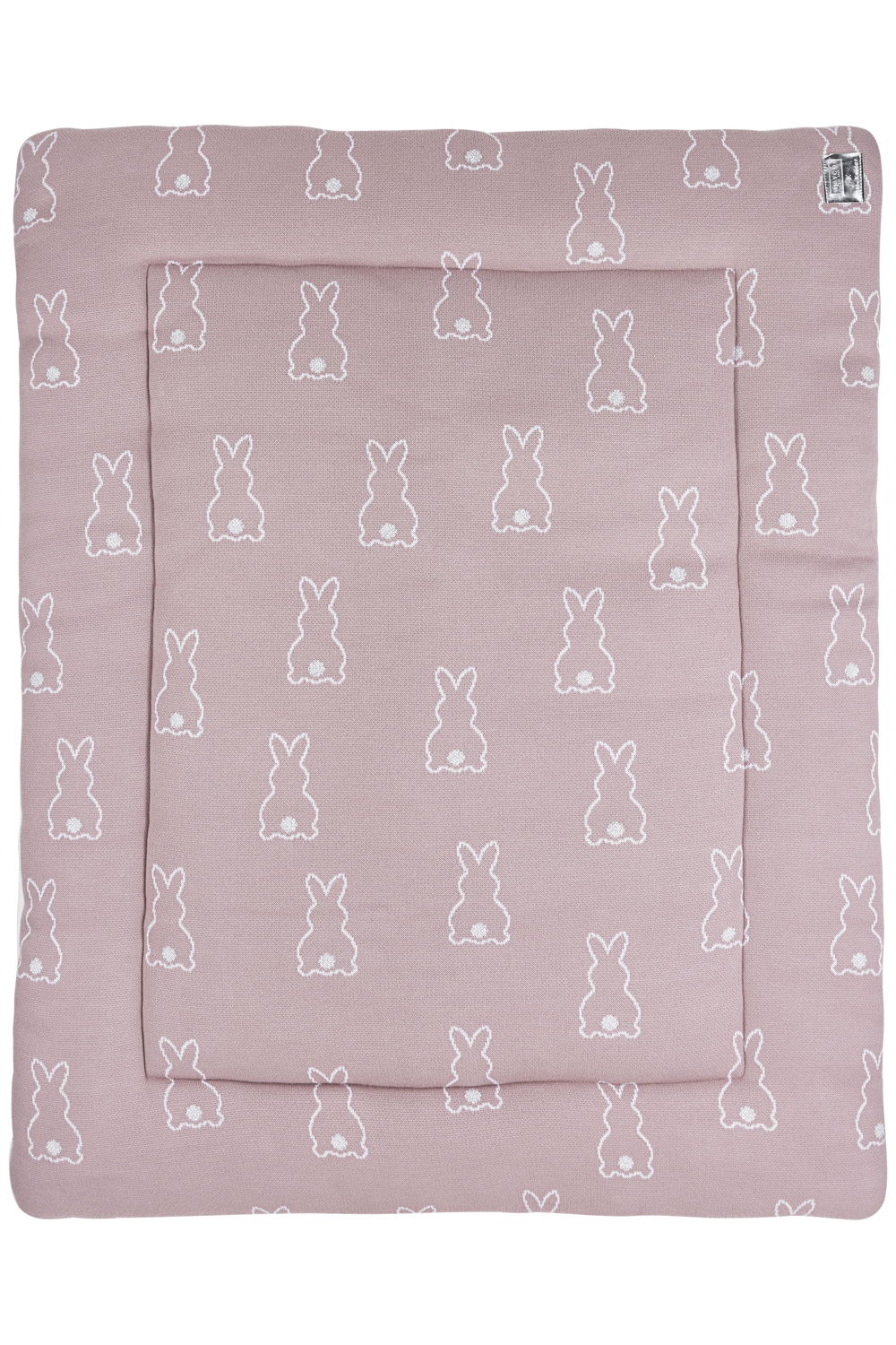 Playpen mattress Rabbit - lilac - 77x97cm