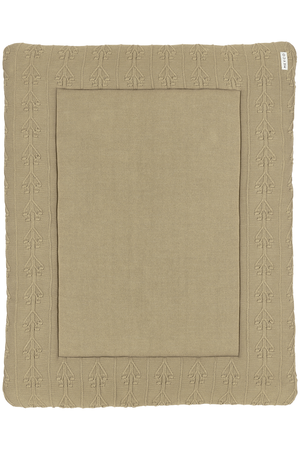 Laufgittereinlage Romantic Flower - taupe - 77x97cm