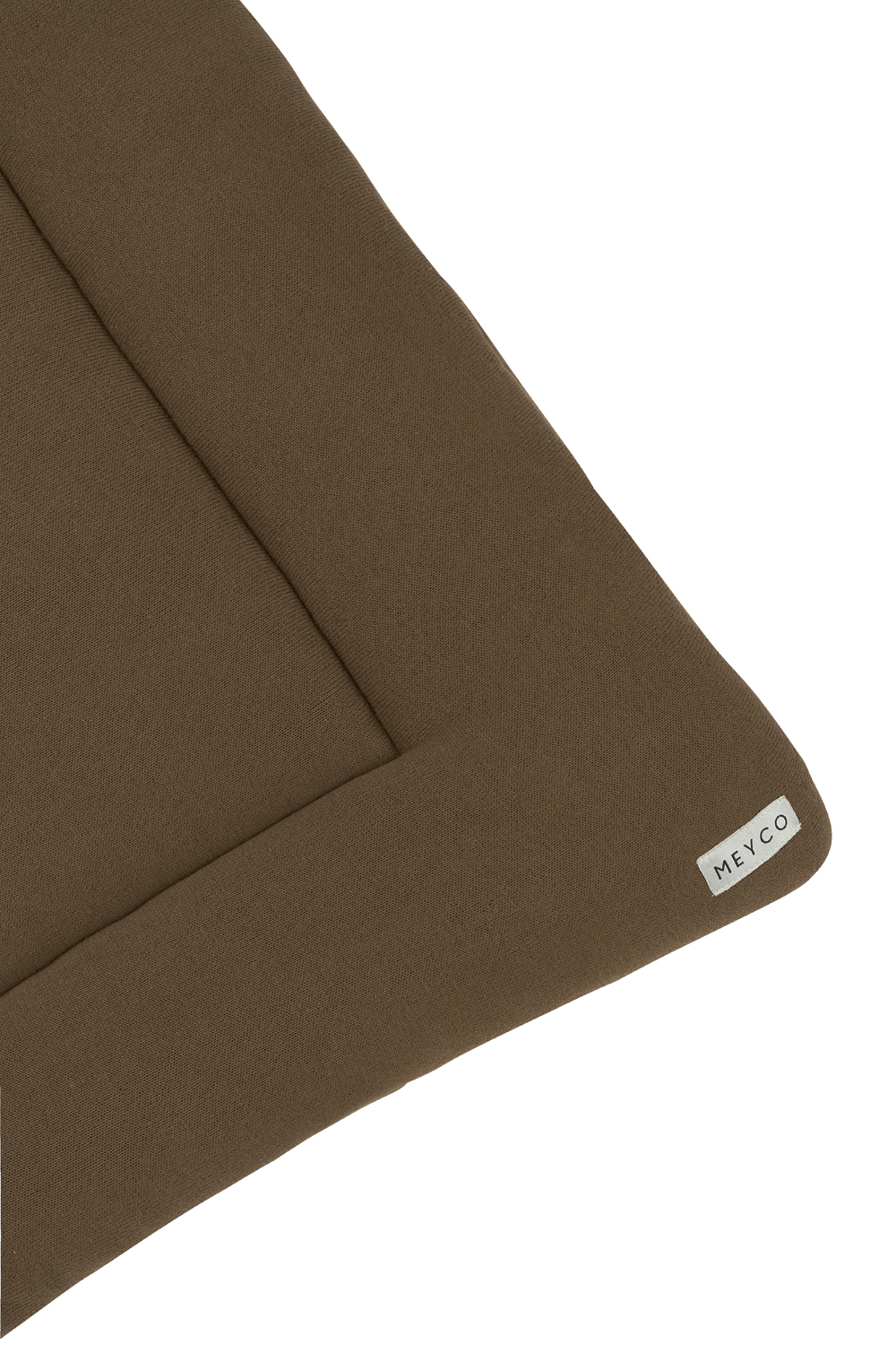 Laufgittereinlage Knit Basic velvet - chocolate - 77x97cm