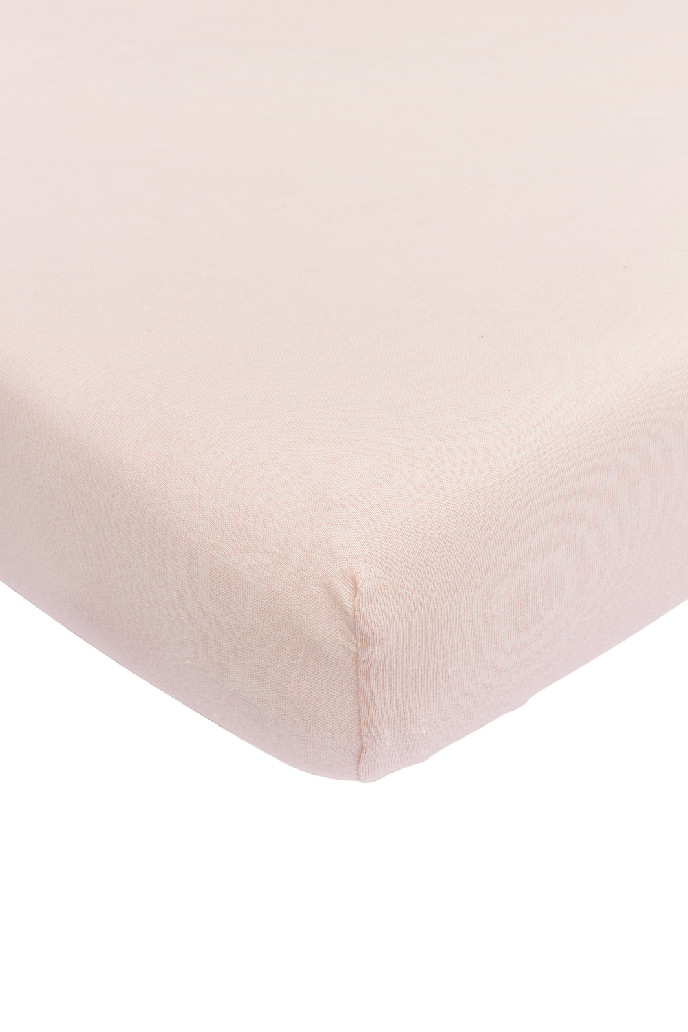 Jersey Hoeslaken Ledikant - Soft Pink - 60x120cm