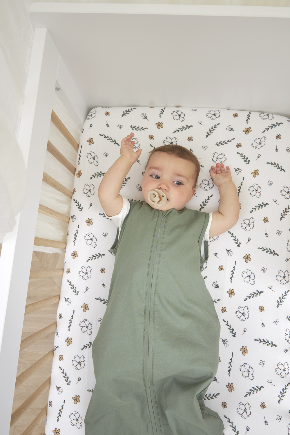 Baby zomerslaapzak Uni - forest green - 70cm - 0.3 TOG