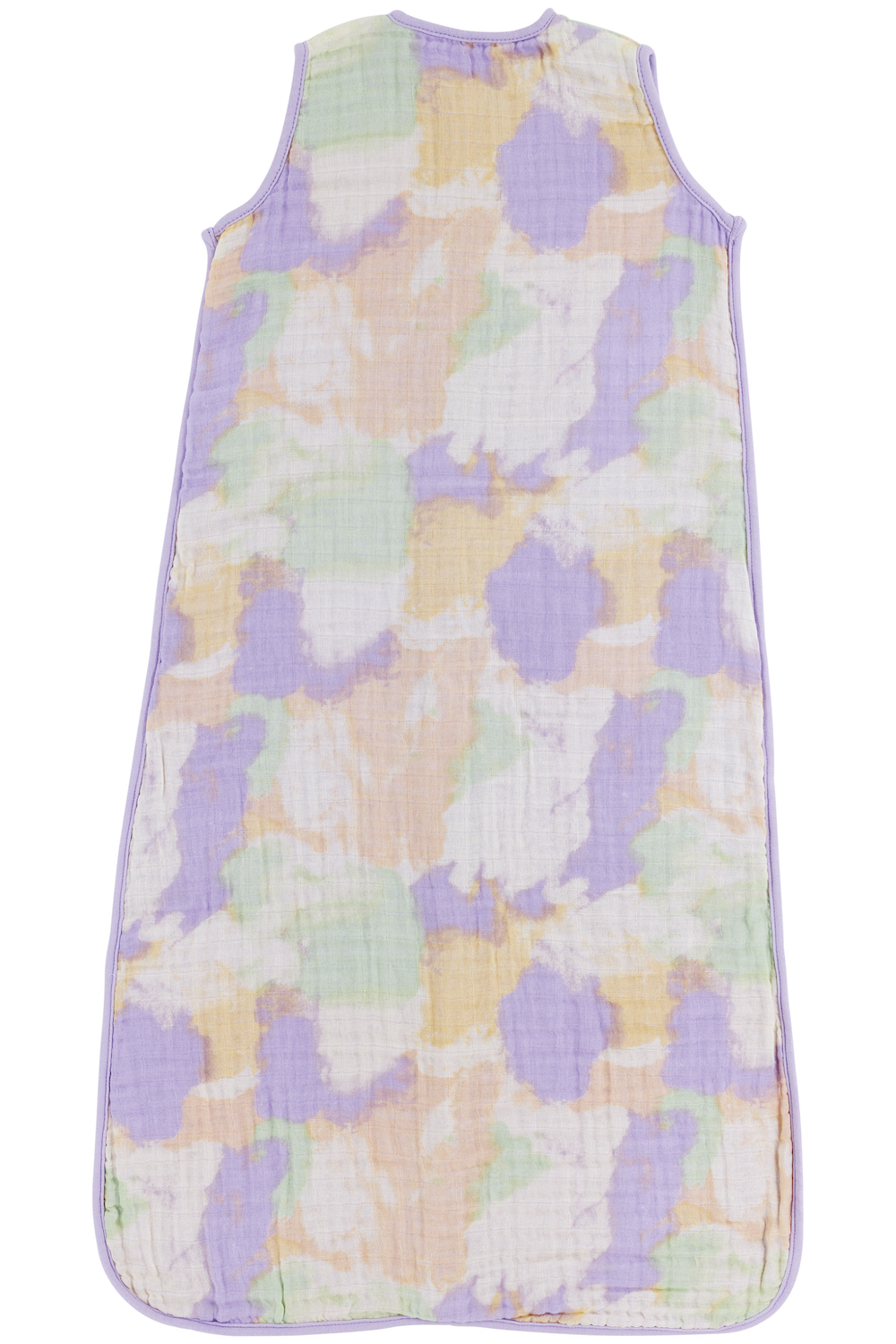 Baby slaapzak pre-washed hydrofiel Tie-Dye - soft lilac - 110cm