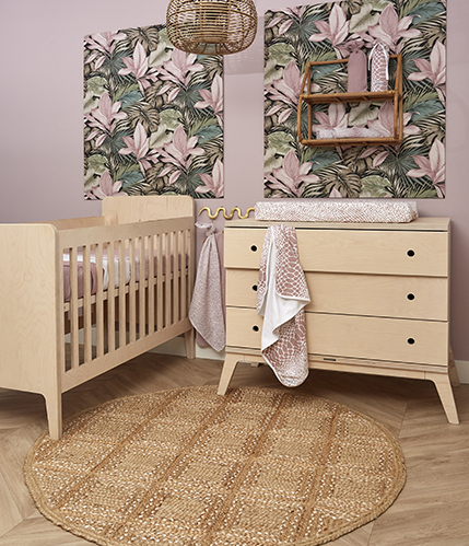 Hydrofiele Swaddles 2-Pack Snake/Cheetah - Lilac - 120x120cm
