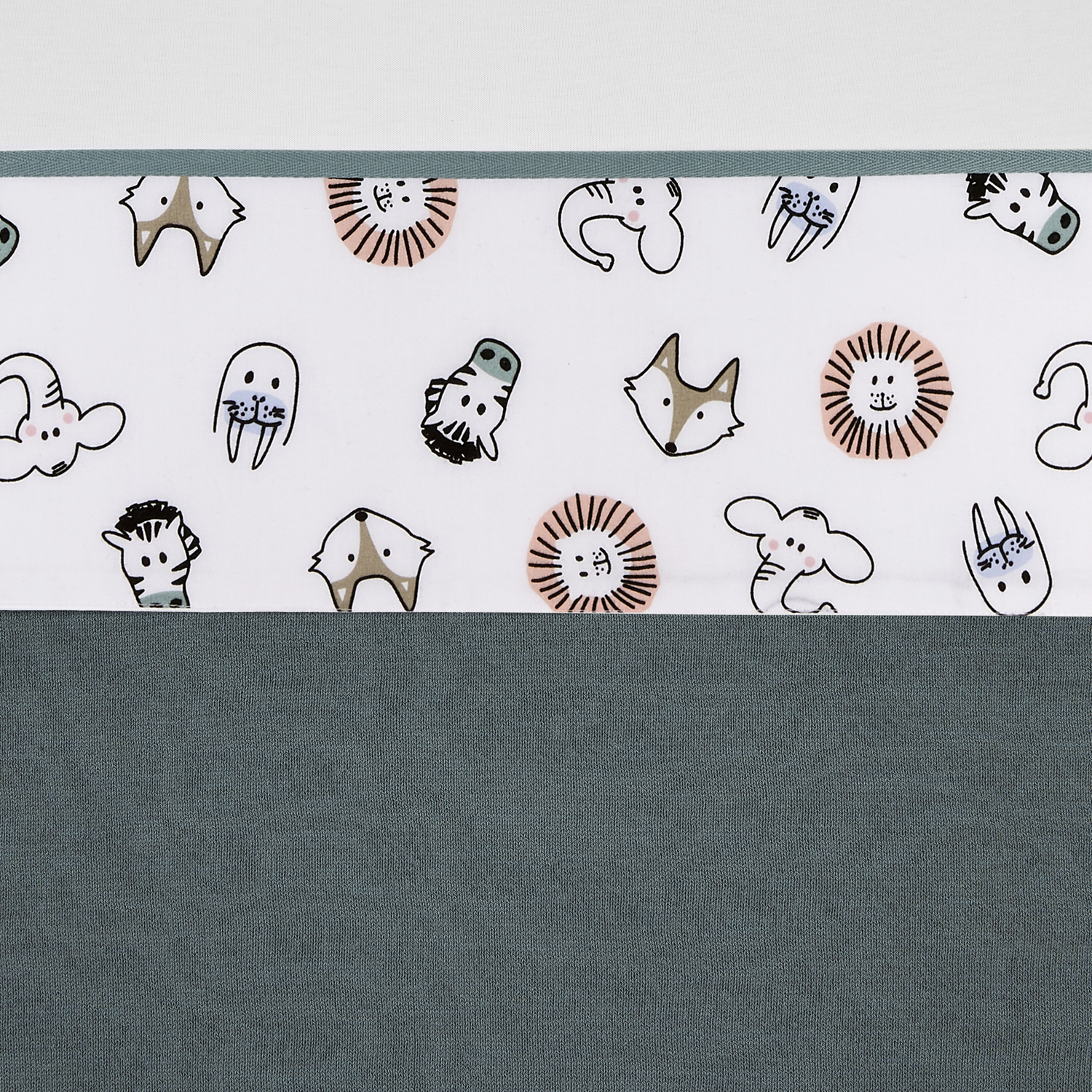 Wieglaken Animal - multicolour - 75x100cm