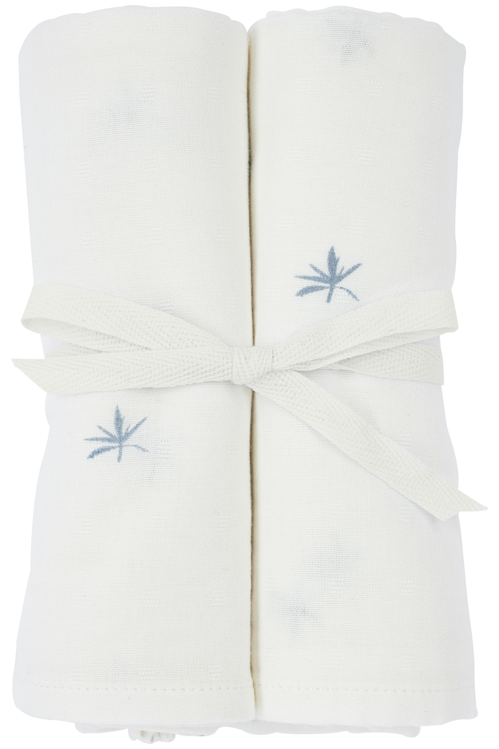 Hydrofiele doeken 2-pack Ibiza - denim - 70x70cm