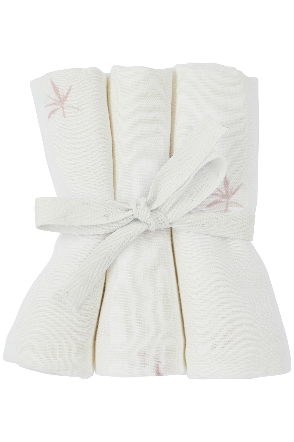 Monddoekjes 3-pack bamboe hydrofiel Ibiza - lilac - 30x30cm