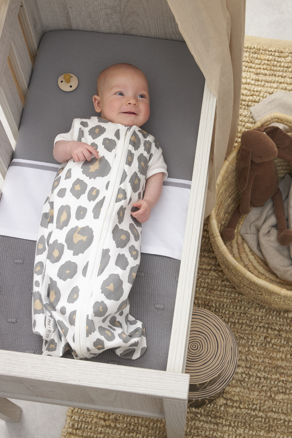 Baby slaapzak Panter - neutral - 70cm