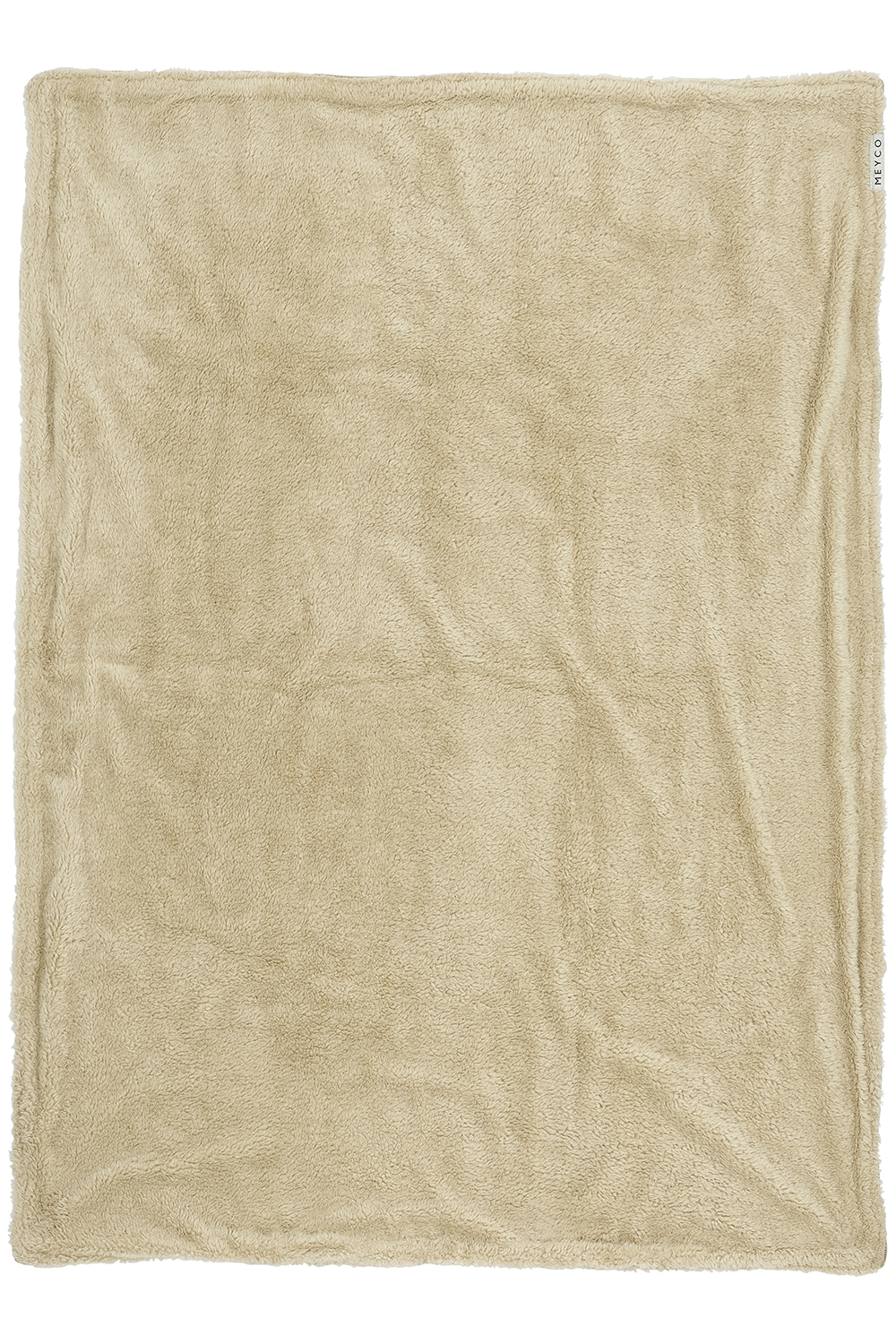 Ledikant deken Mini Knots teddy - sand - 100x150cm
