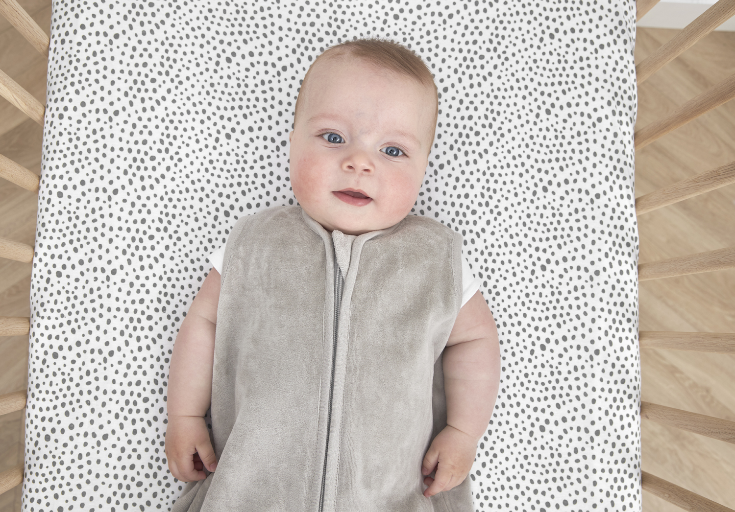 Babyslaapzak Velvet - Lichtgrijs - 110cm