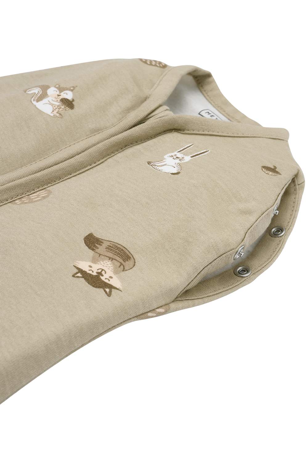 Cocoon Swaddle Bag Forest Animals - sand - 70cm - 0.3 TOG