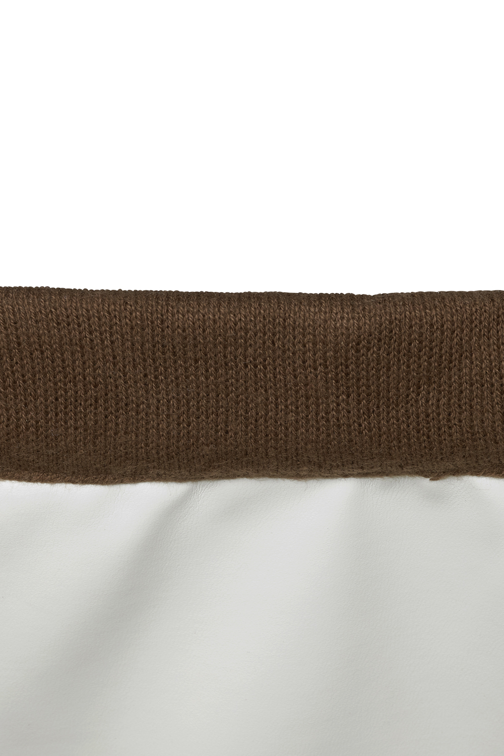 Wickeltischkörbchen Knit Basic - chocolate - Medium