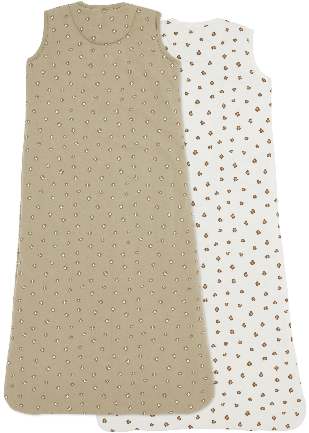 Baby slaapzak gevoerd 2-pack Mini Panther - offwhite/sand - 90cm - 2.0 TOG