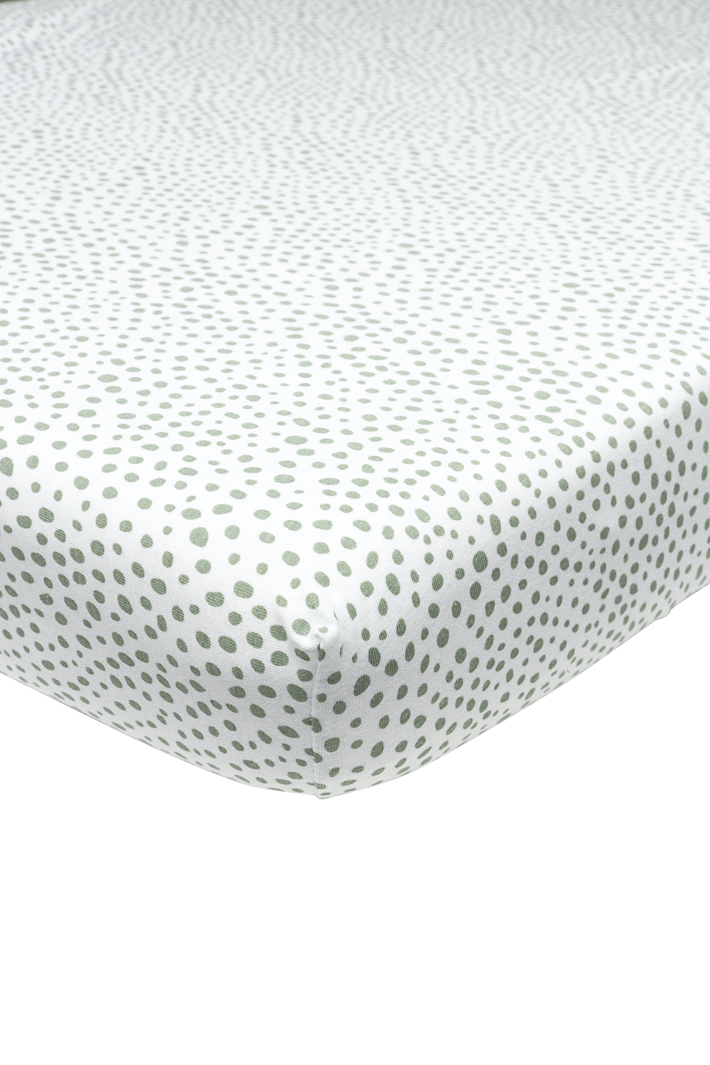 Fitted sheet juniorbed Cheetah - forest green - 70x140/150cm