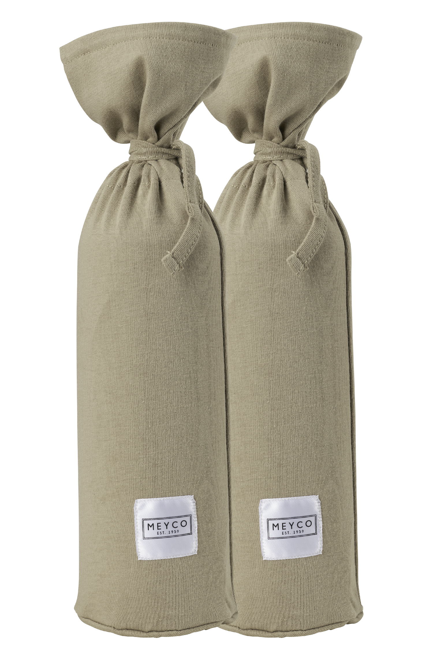Hot Water Bottle Cover 2-Pack Basic Jersey - Taupe - 13Xh35cm