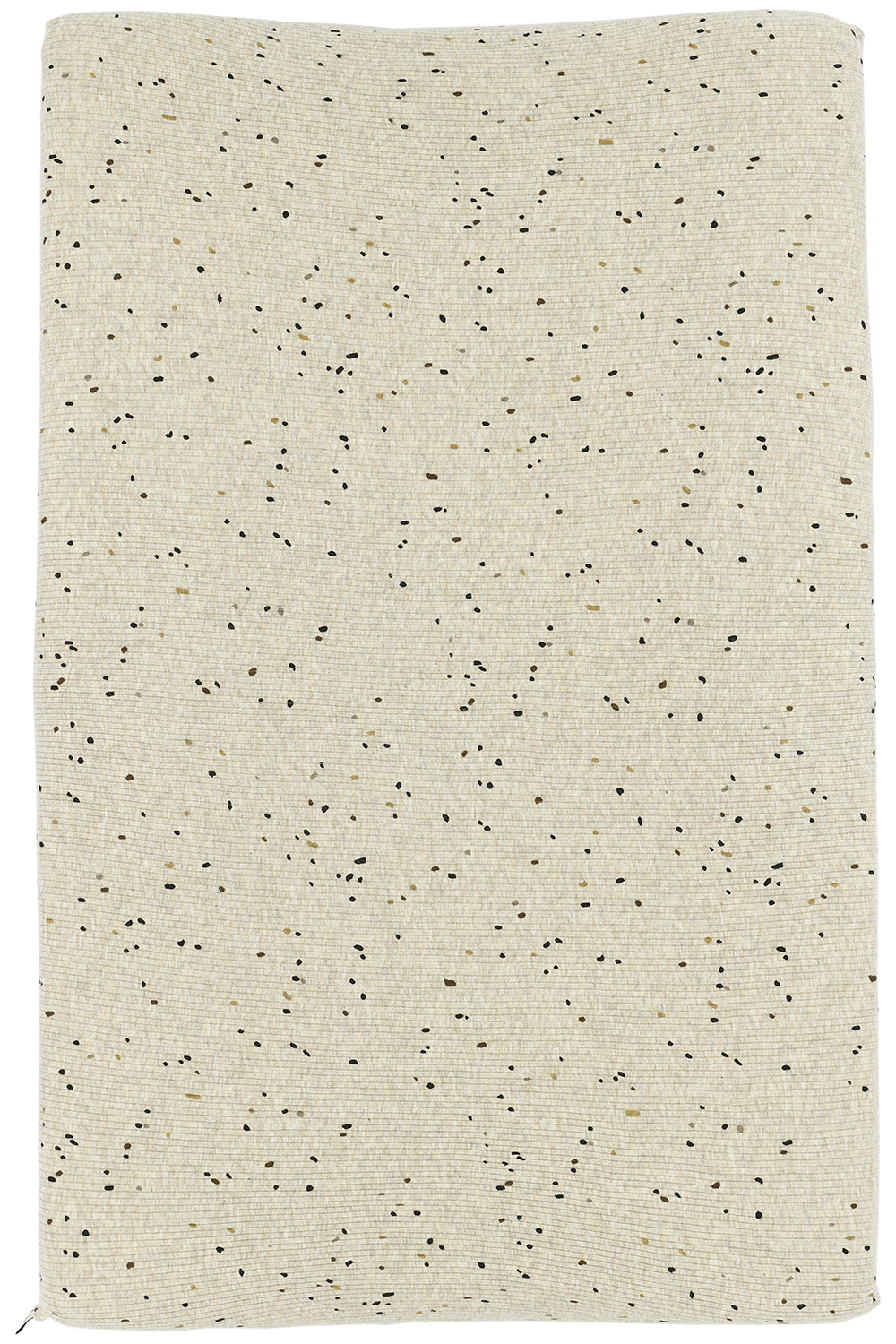 Aankleedkussenhoes Rib Mini Spot - sand melange - 50x70cm