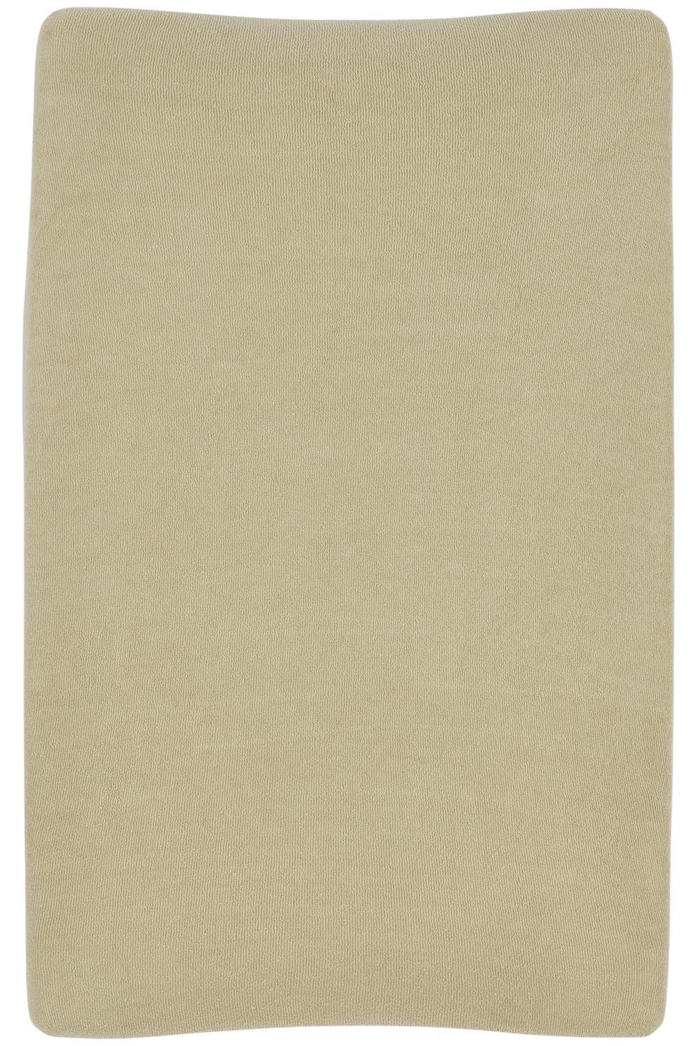 Aankleedkussenhoes badstof Uni - sand - 50x70cm