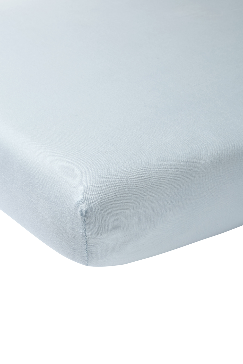 Fitted sheet juniorbed Uni - light blue - 70x140/150cm