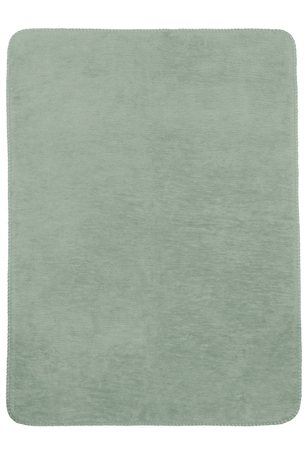 Wiegdeken Uni - stone green - 75x100cm