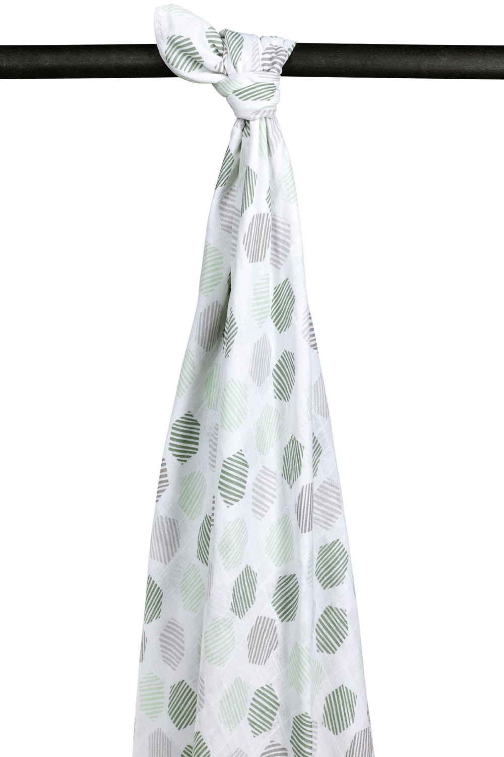 Swaddle XL hydrofiel Honeycomb - forest green - 140x200cm