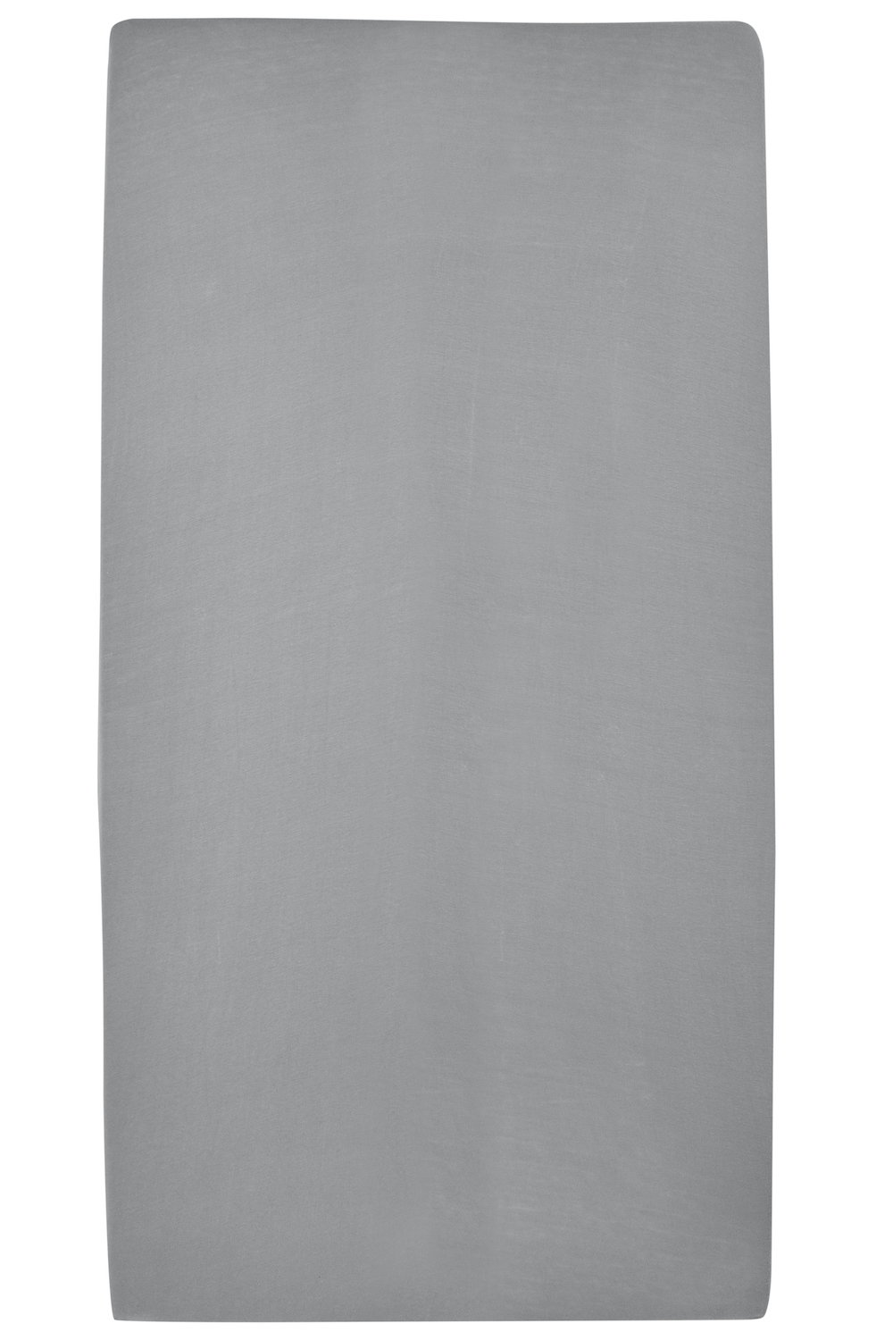Hoeslaken eenpersoonsbed Uni - grey - 80x200cm