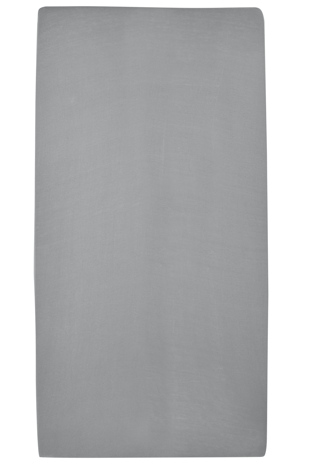 Fitted sheet 1-Pers. Uni - grey - 90x200cm