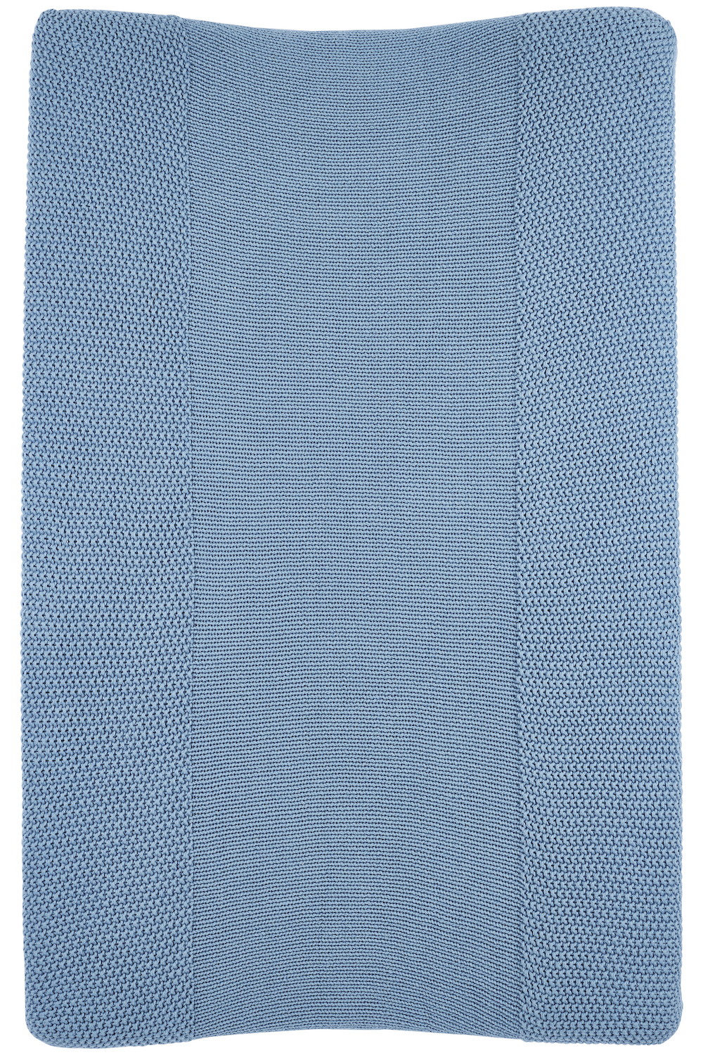 Biologische Aankleedkussenhoes Mini Relief - Denim - 50x70 cm