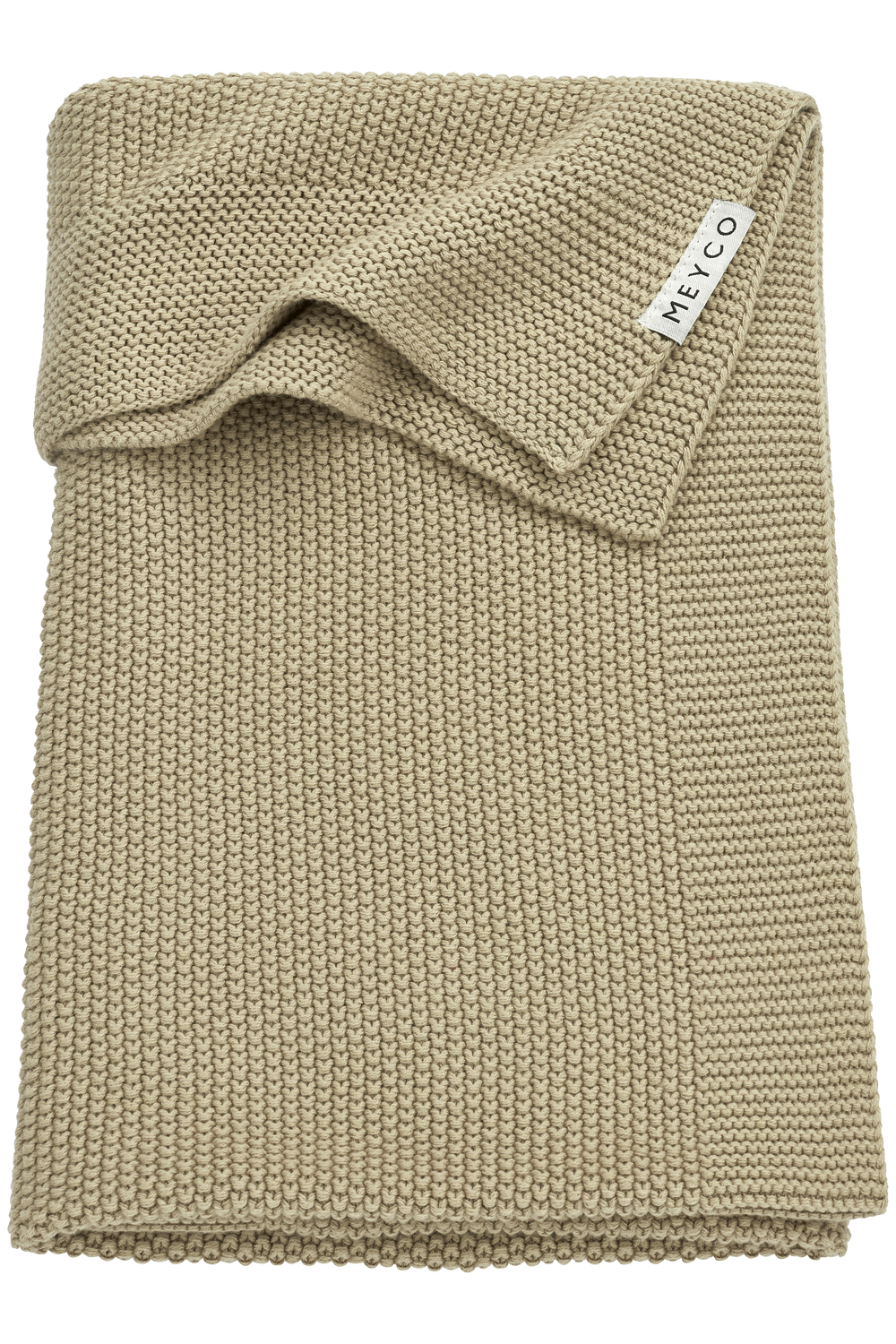 Organic Crib Blanket Mini Relief - Sand - 75X100cm 
