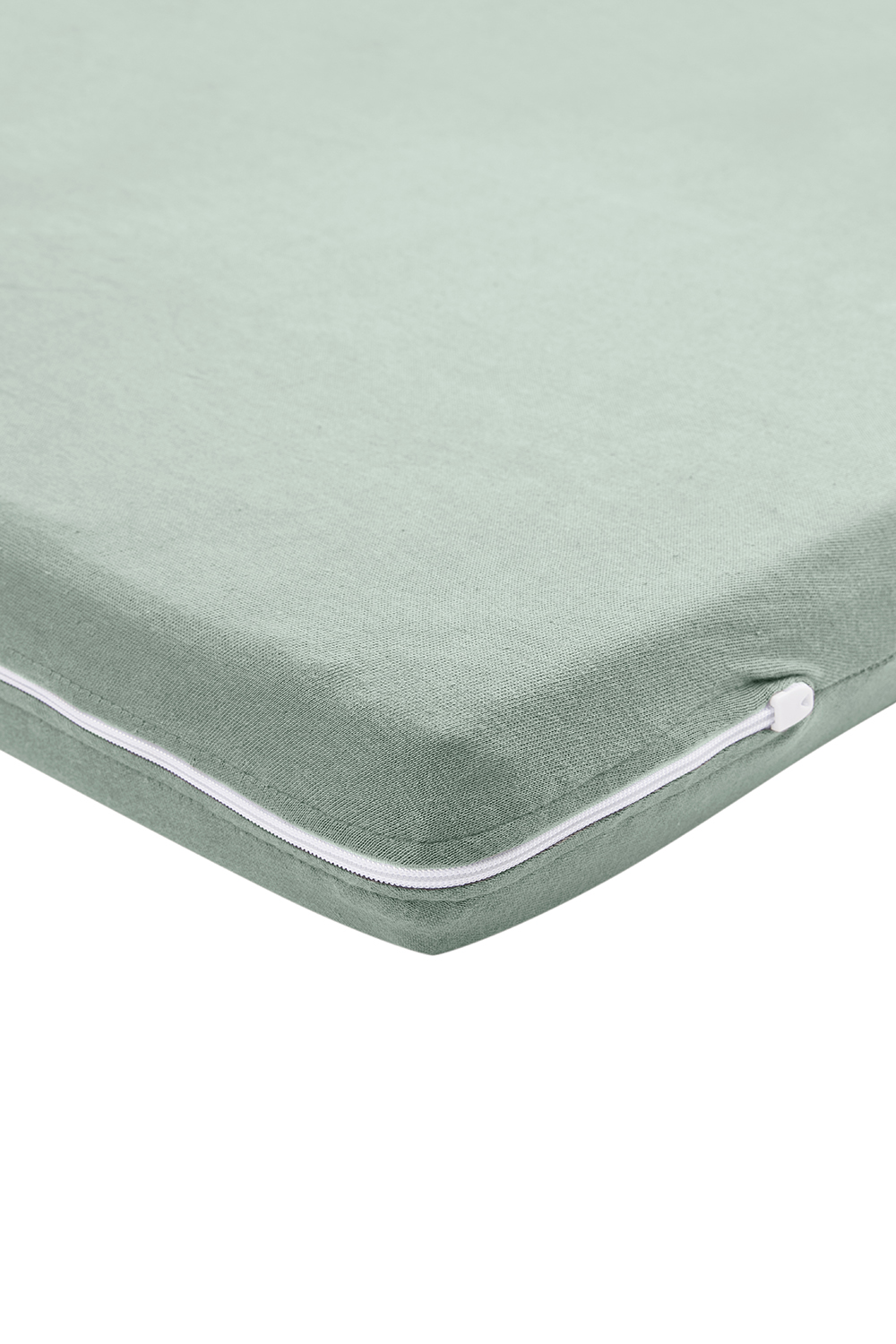 Camping bed mattress cover Uni - stone green - 60x120cm