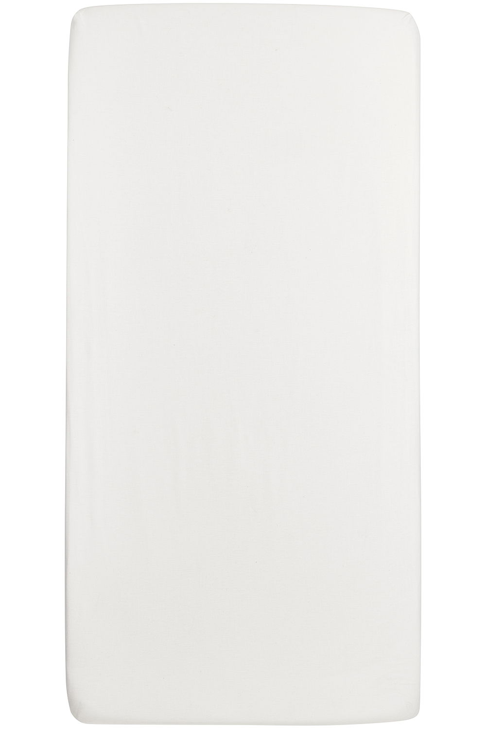 Hoeslaken juniorbed geweven Uni - white - 70x150cm