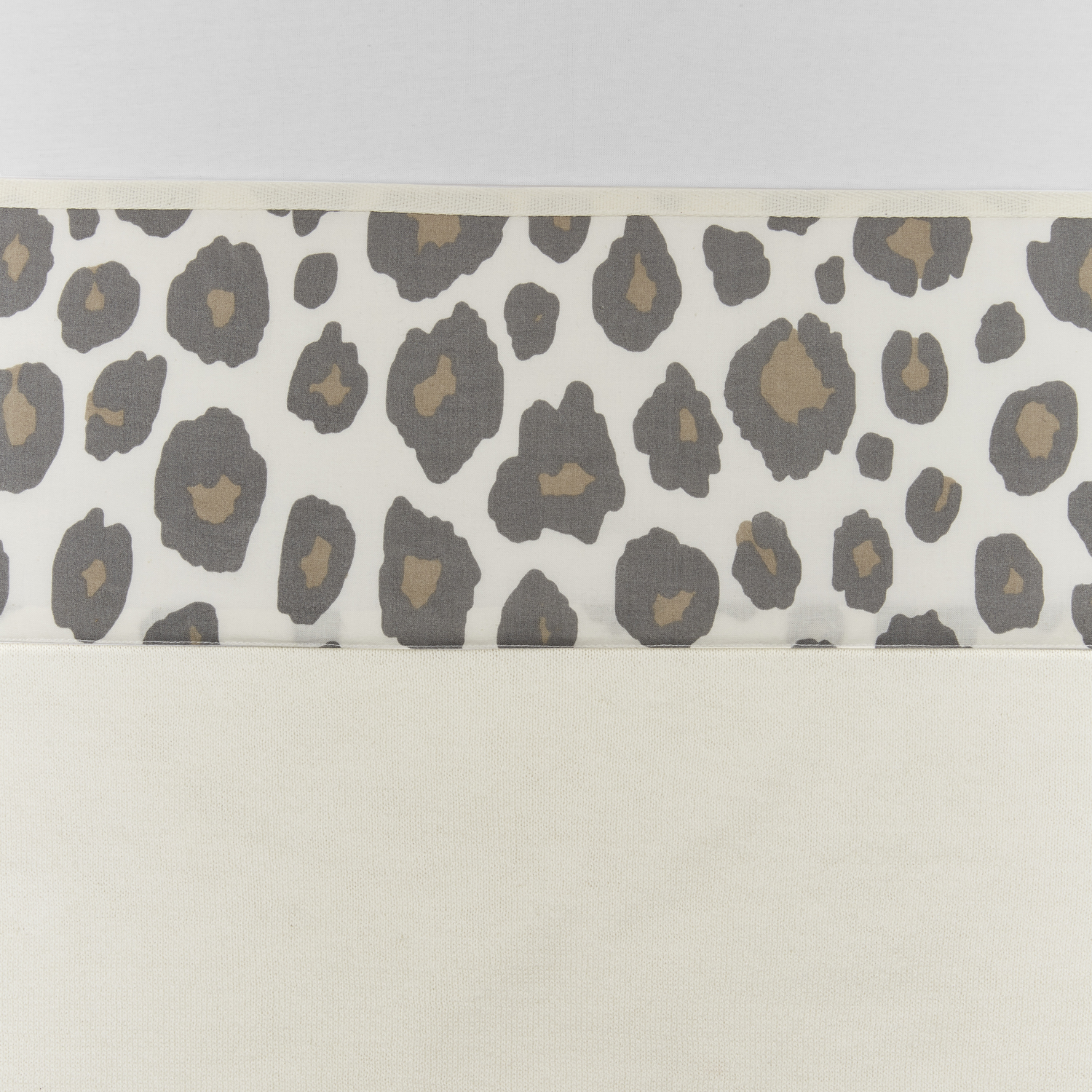Cot Bed Sheet Panther - Neutral - 100X150cm