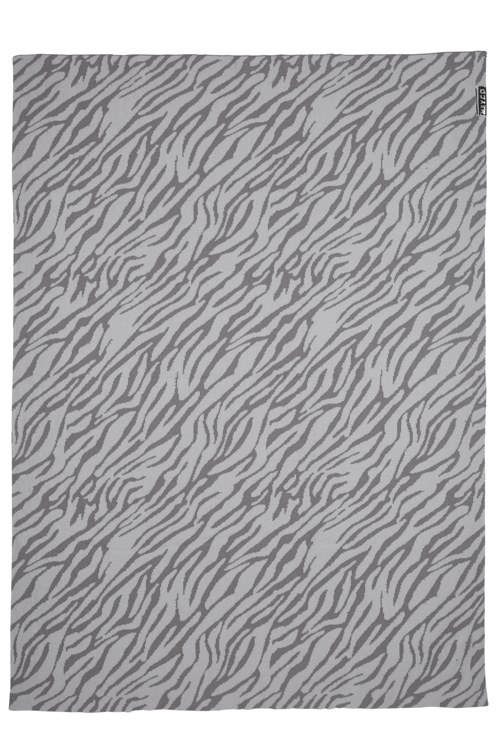Ledikant deken Zebra - grey - 100x150cm