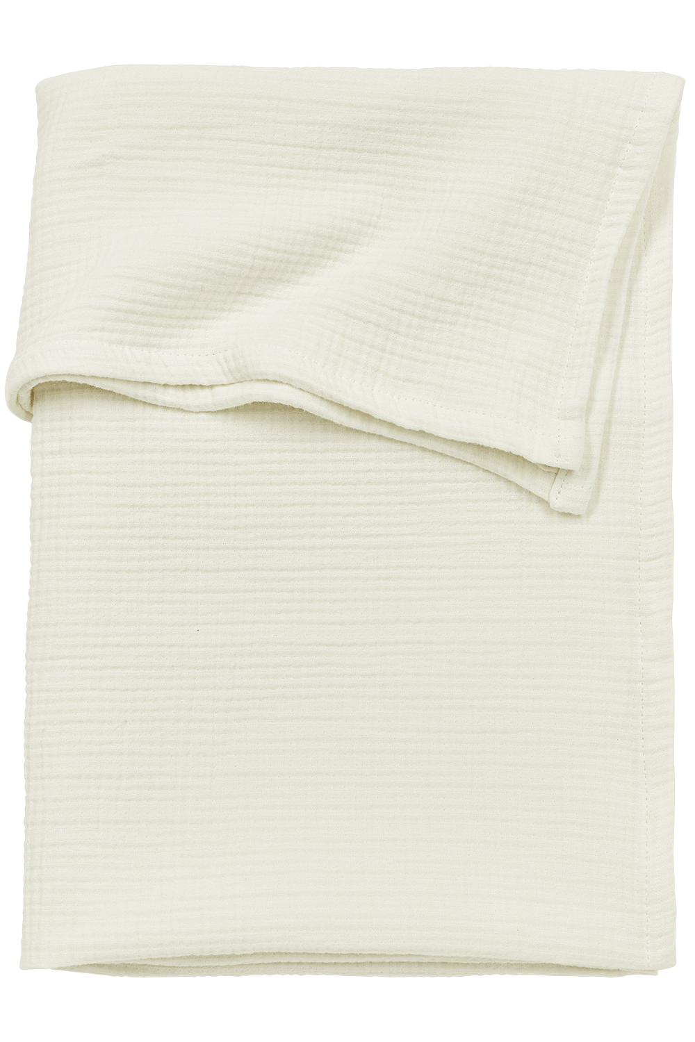 Crib sheet pre-washed muslin Uni - natural - 75X100cm - 0.3 TOG