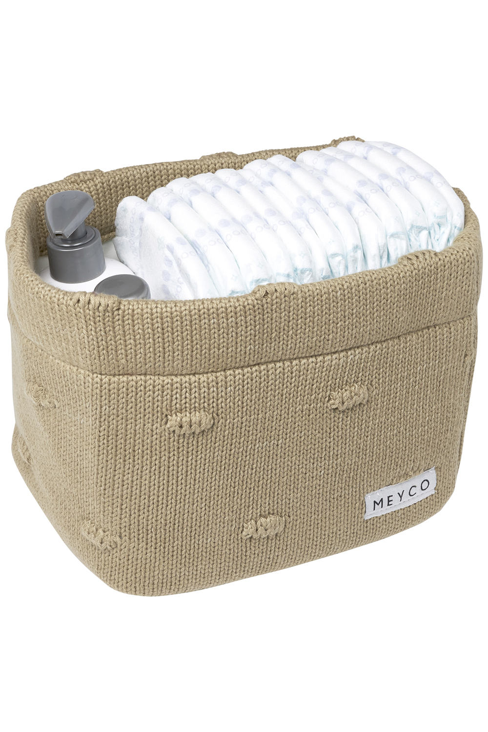 Commodemandje Knots - taupe - Medium