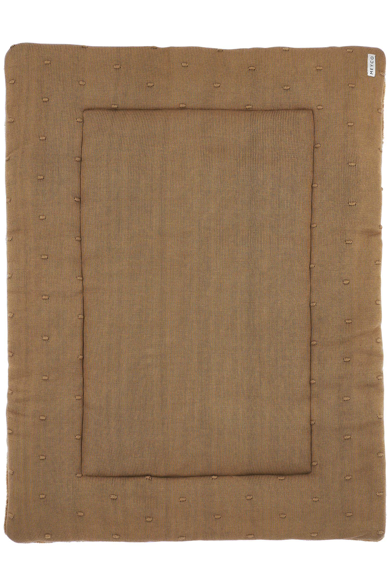 Boxkleed Mini Knots - Toffee - 77x97cm