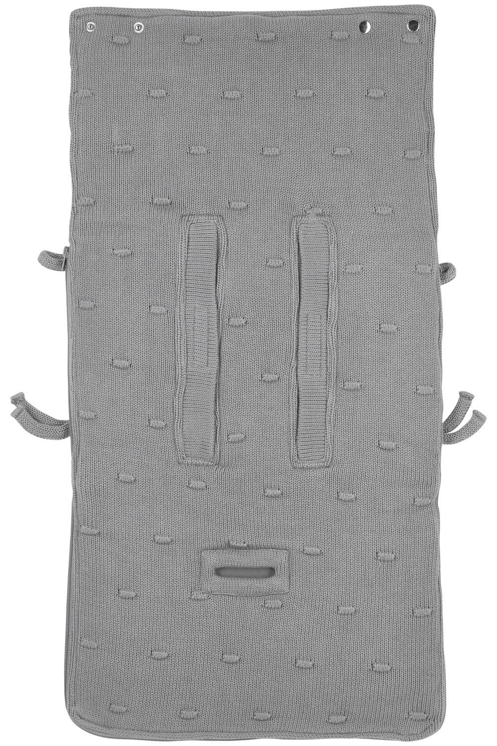 Voetenzak Knots - grey - 40x82cm