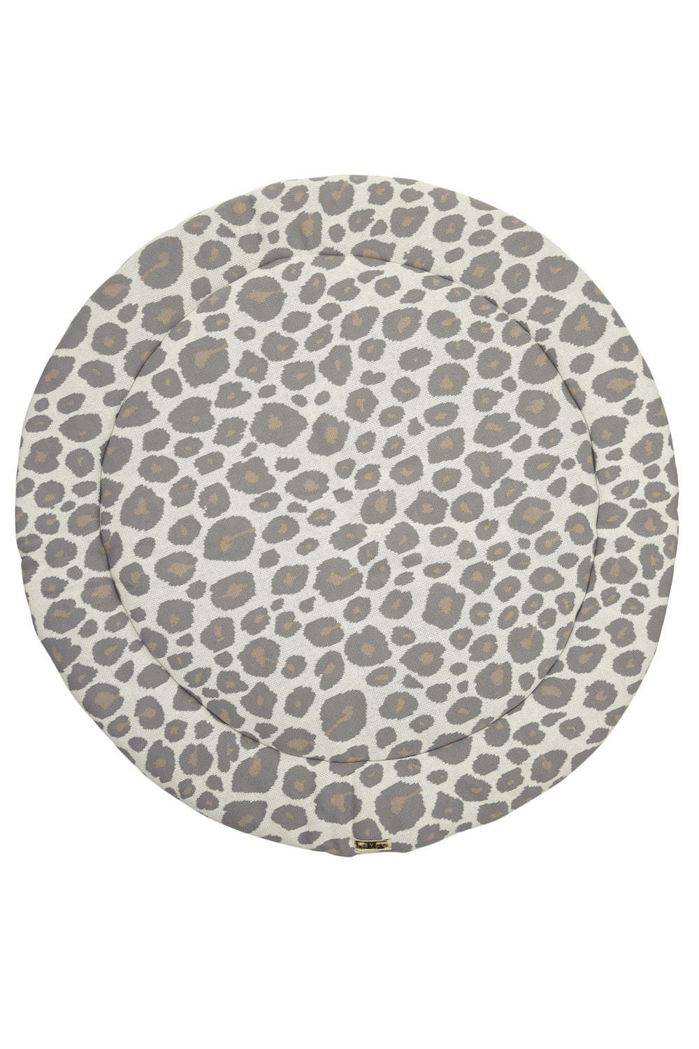 Boxkleed rond Panter - neutral - ⌀95cm