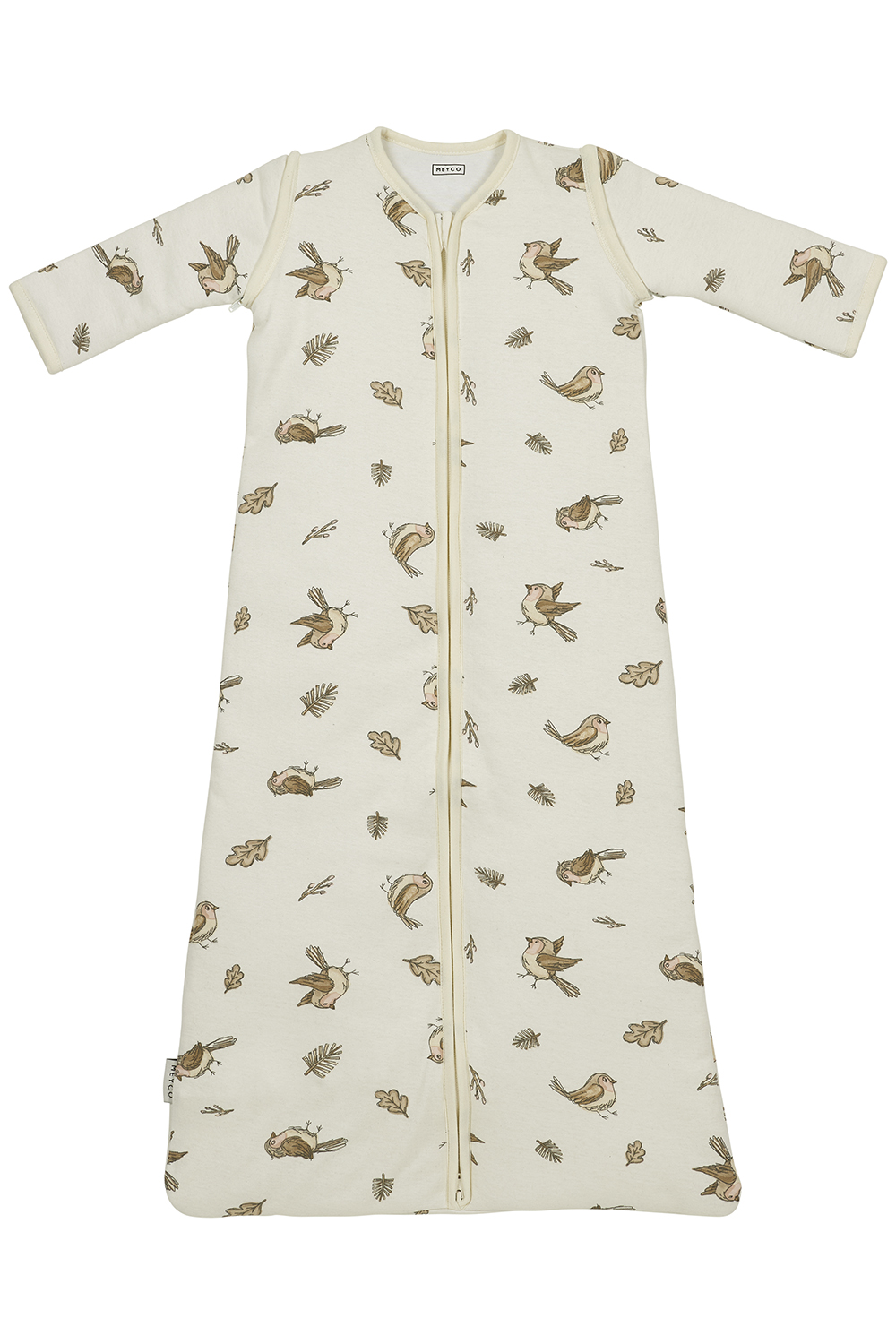 Baby slaapzak met afritsbare mouwen Robin - multicolour - 110cm - 2.5 TOG